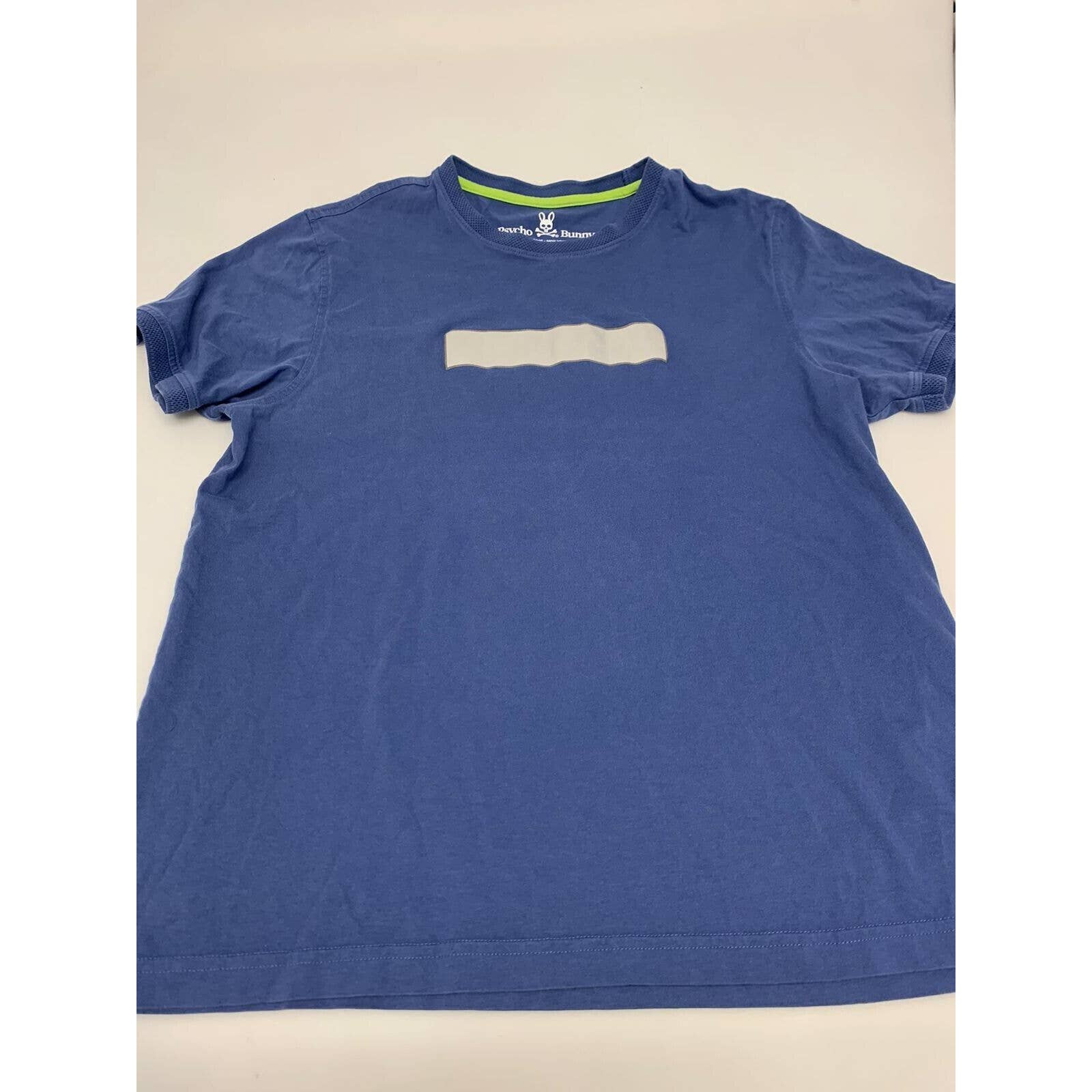 Psycho Bunny T-Shirt Short Sleeve Blue 6 Men's A56